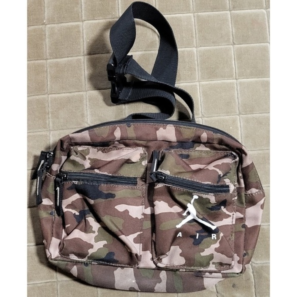 Air Jordan Camo Logo Crossbody Bag